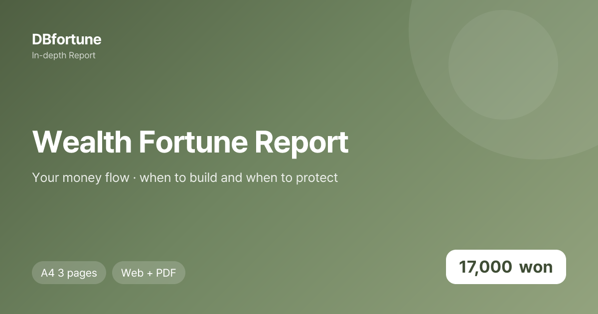 Wealth Fortune Report